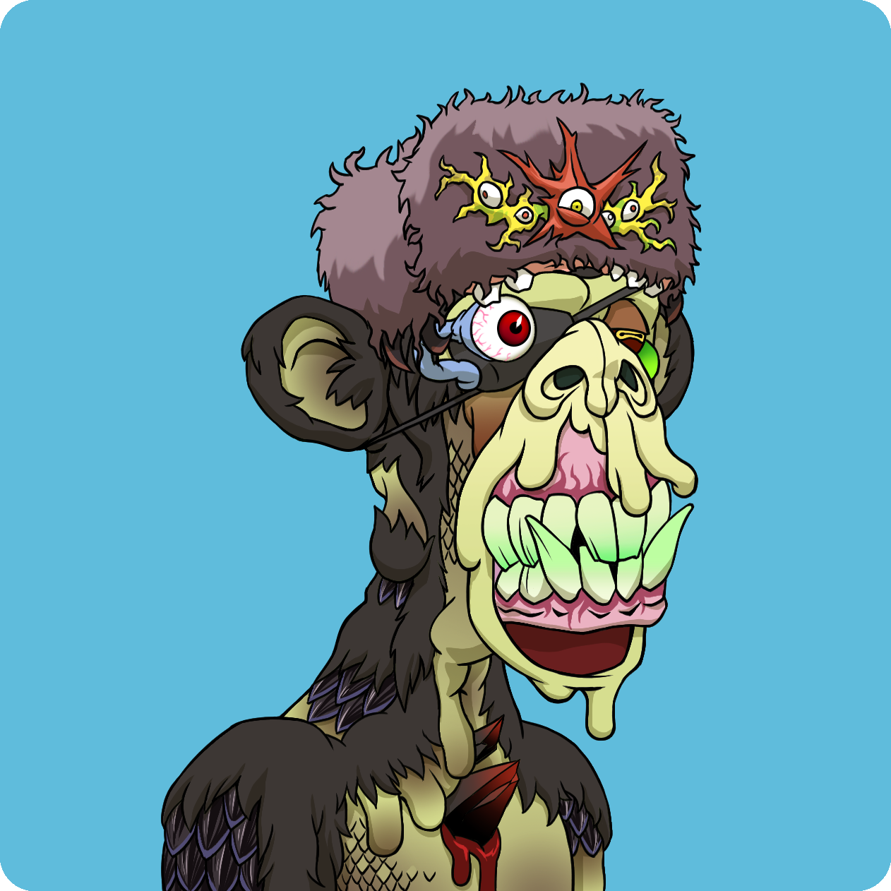 Yuga Labs - Mutant Ape Yacht Club - NFT # 8030