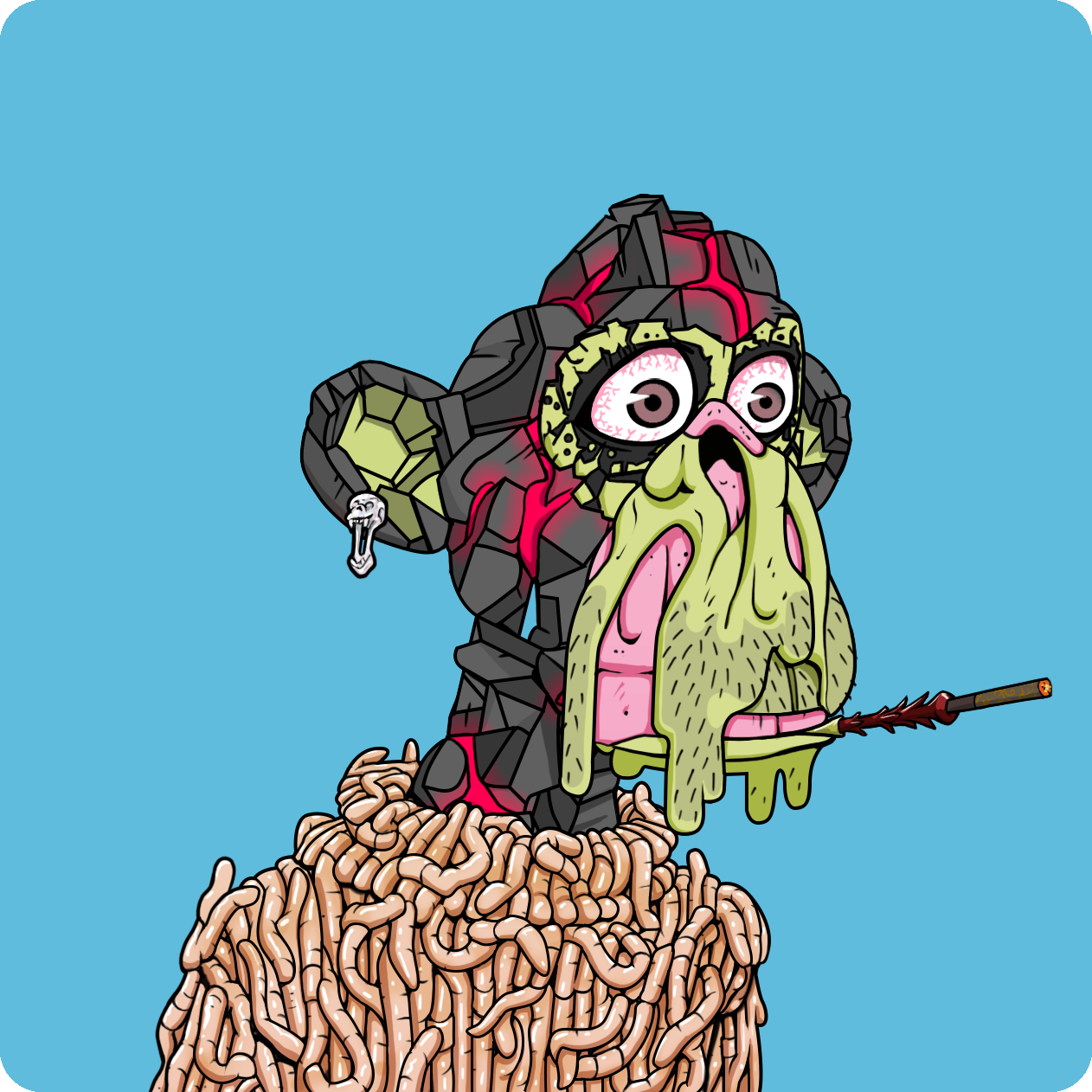 Yuga Labs - Mutant Ape Yacht Club - NFT # 9088