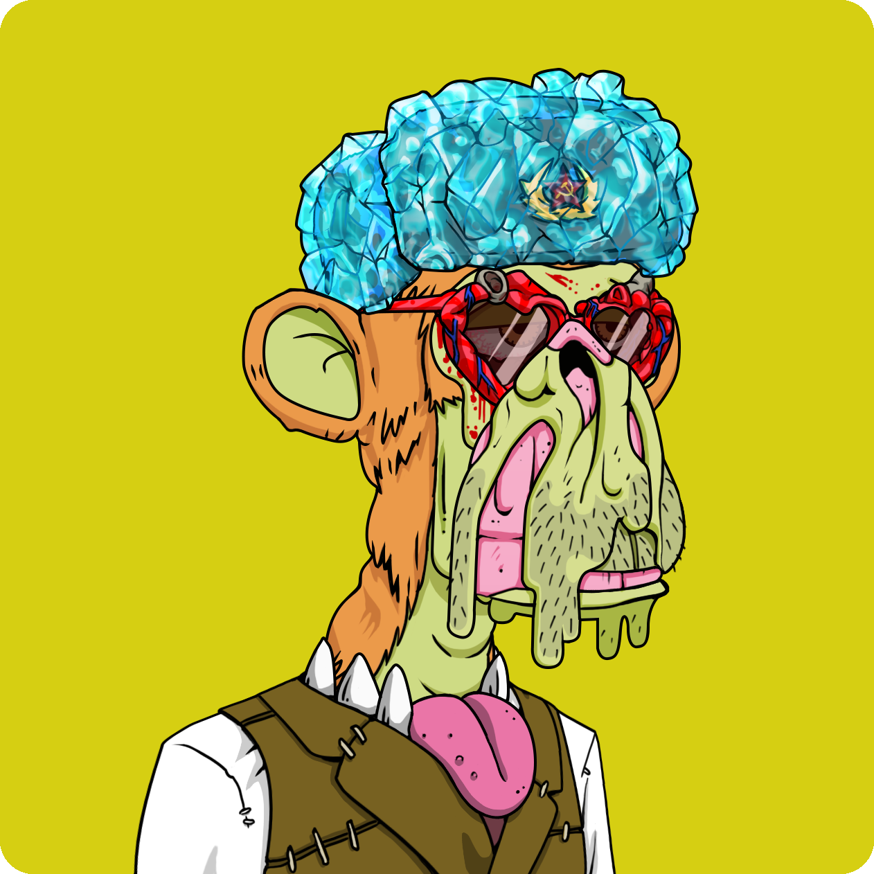 Yuga Labs - Mutant Ape Yacht Club - NFT # 9233