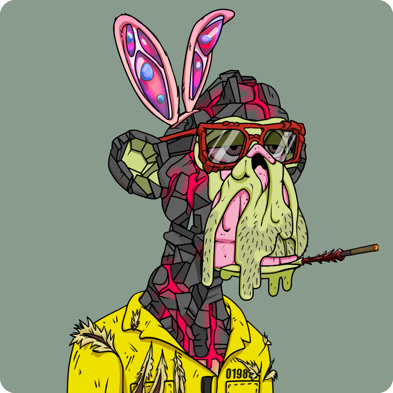 Yuga Labs - Mutant Ape Yacht Club - NFT # 8556