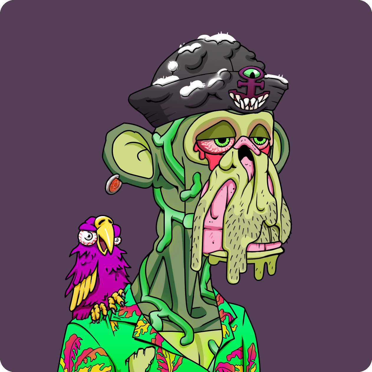 Yuga Labs - Mutant Ape Yacht Club - NFT # 5851