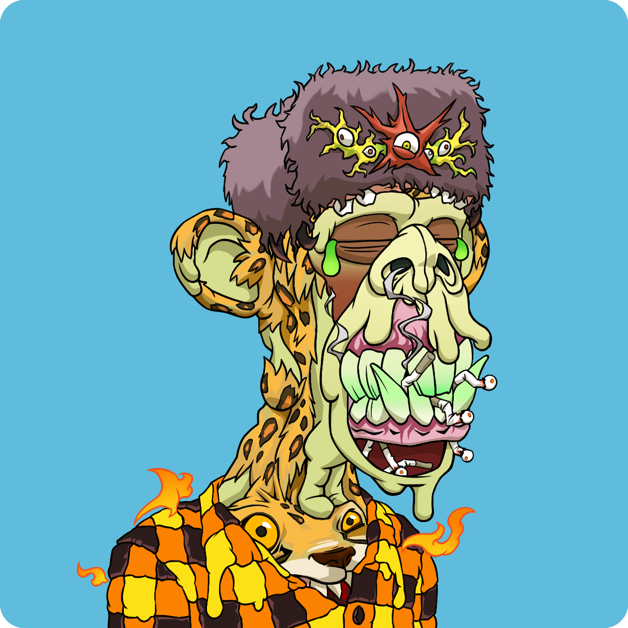 Yuga Labs - Mutant Ape Yacht Club - NFT # 5507