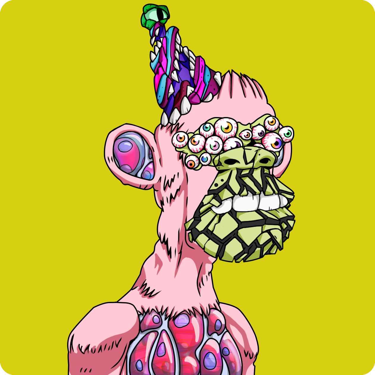 Yuga Labs - Mutant Ape Yacht Club - NFT # 29100