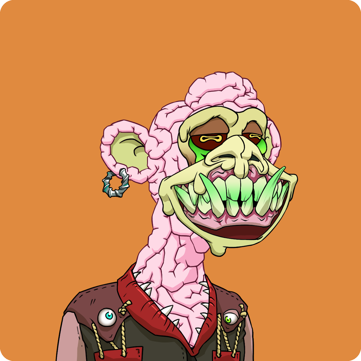 Yuga Labs - Mutant Ape Yacht Club - NFT # 1112