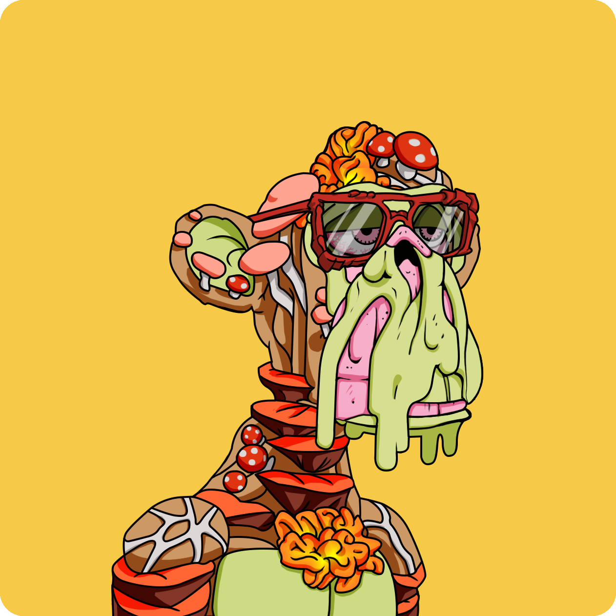 Yuga Labs - Mutant Ape Yacht Club - NFT # 4625