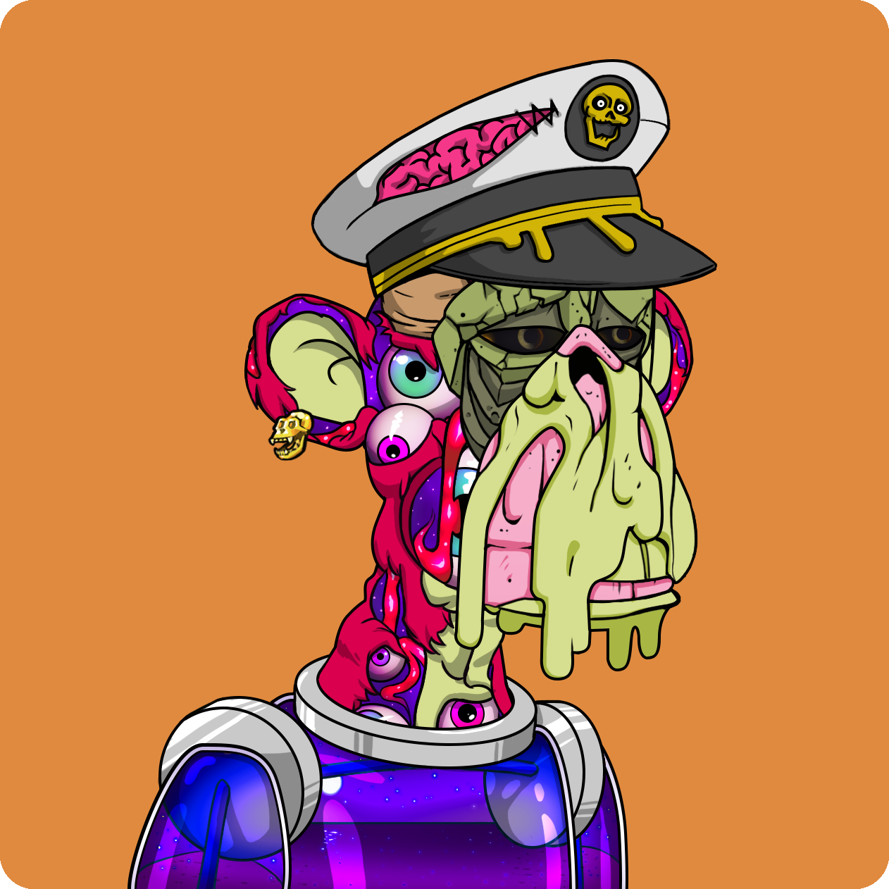 Yuga Labs - Mutant Ape Yacht Club - NFT # 2906