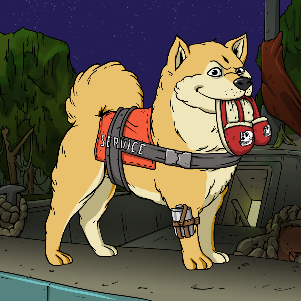 Yuga Labs - Bored Ape Kennel Club - NFT # 6008