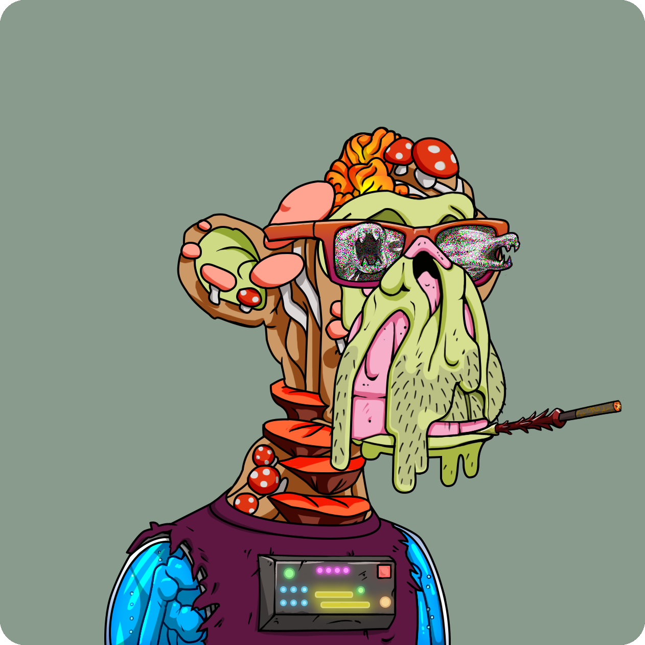 Yuga Labs - Mutant Ape Yacht Club - NFT # 17808