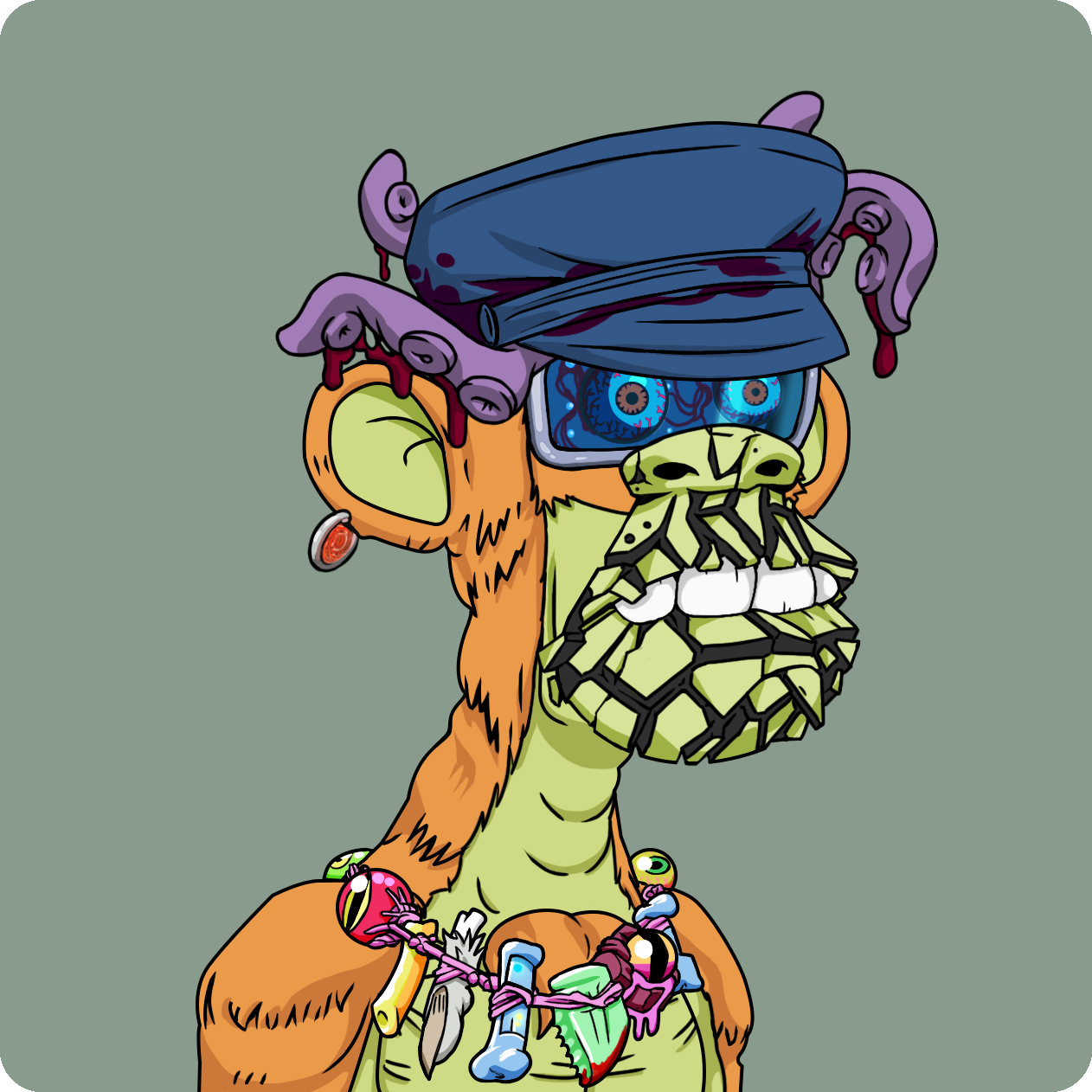 Yuga Labs - Mutant Ape Yacht Club - NFT # 13432