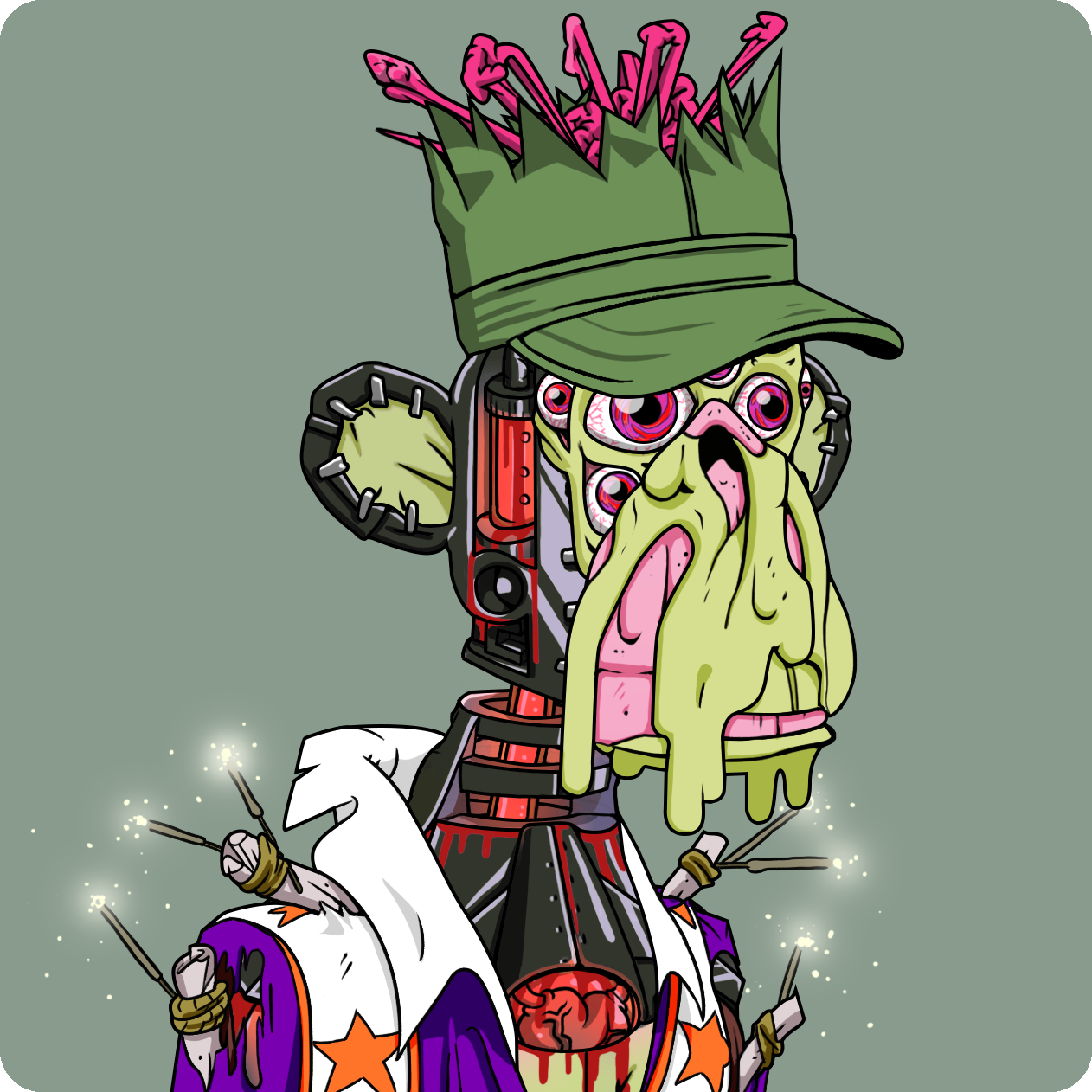 Yuga Labs - Mutant Ape Yacht Club - NFT # 18694