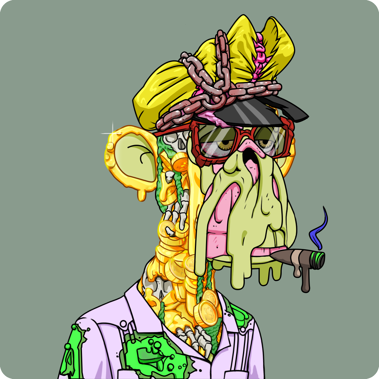 Yuga Labs - Mutant Ape Yacht Club - NFT # 7068