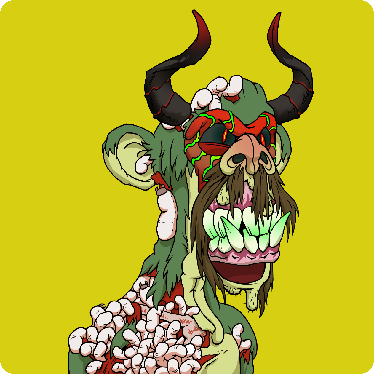 Yuga Labs - Mutant Ape Yacht Club - NFT # 609