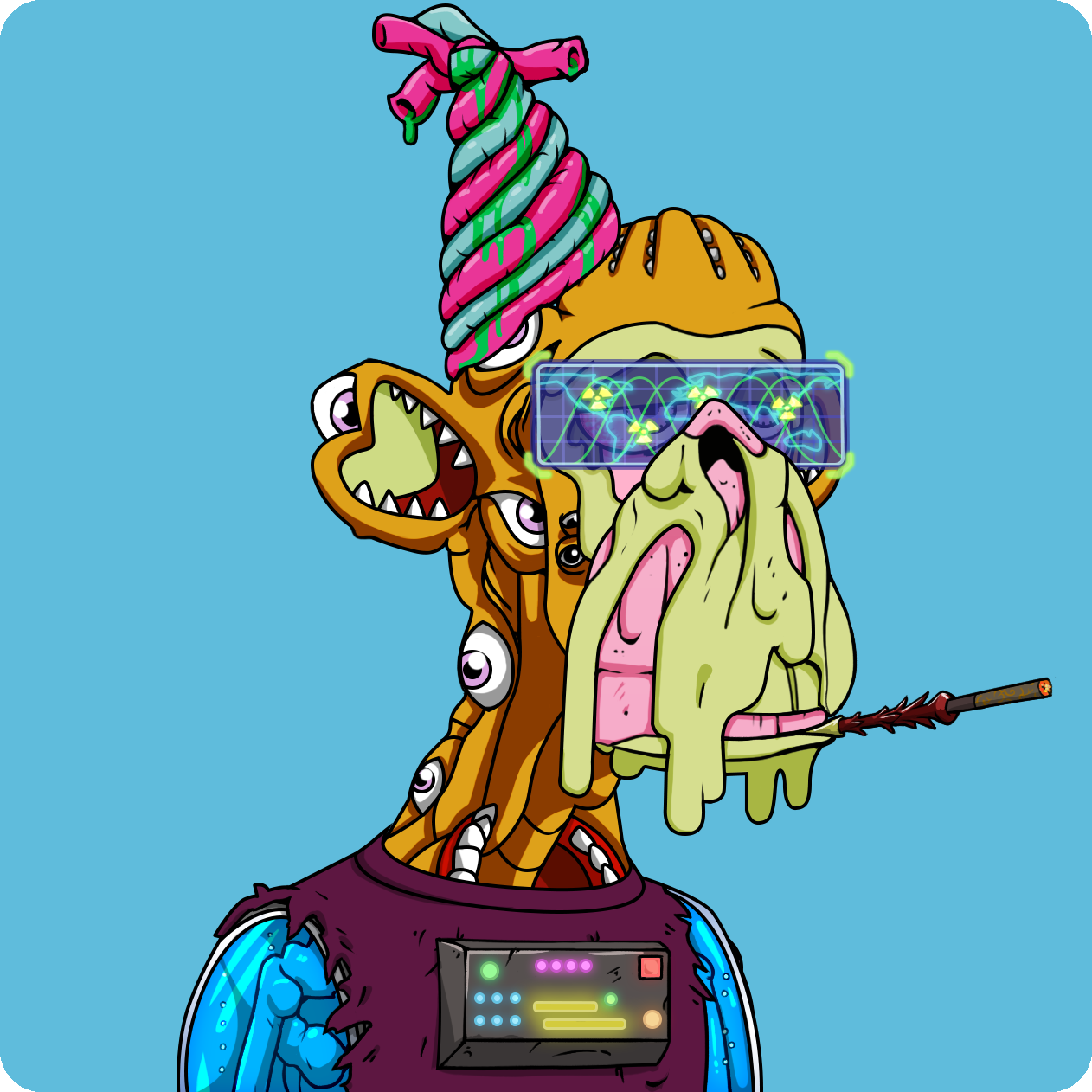 Yuga Labs - Mutant Ape Yacht Club - NFT # 8562