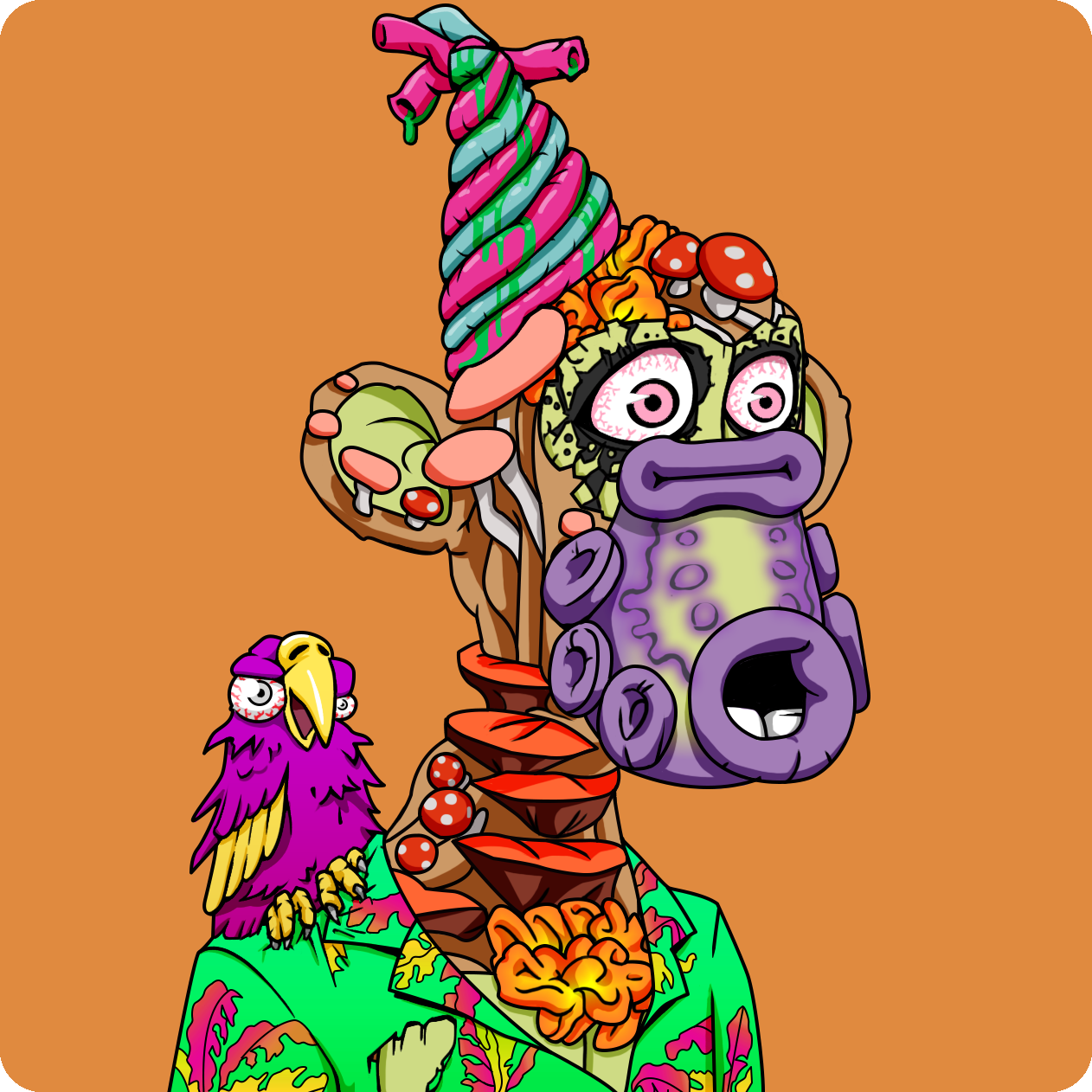 Yuga Labs - Mutant Ape Yacht Club - NFT # 17270