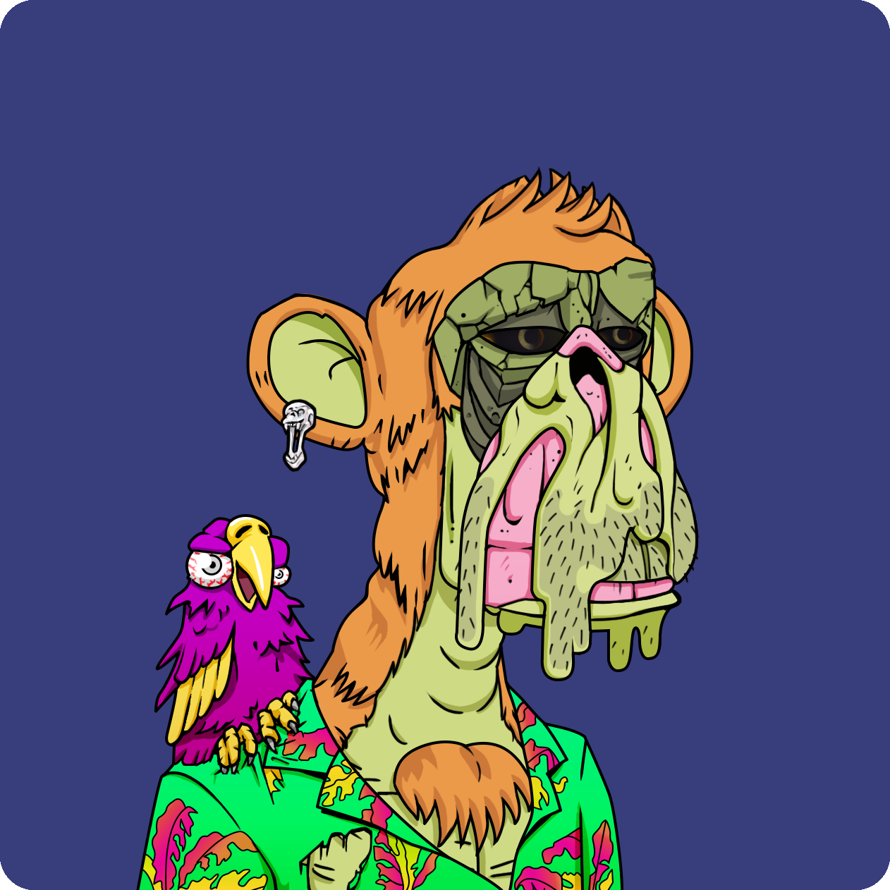 Yuga Labs - Mutant Ape Yacht Club - NFT # 386