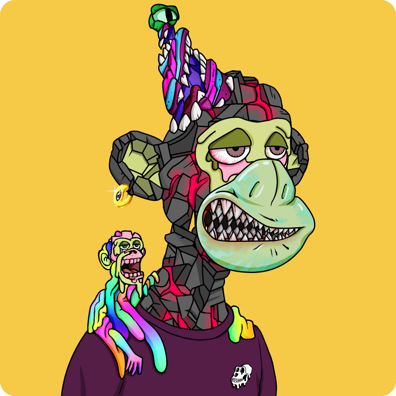 Yuga Labs - Mutant Ape Yacht Club - NFT # 5853