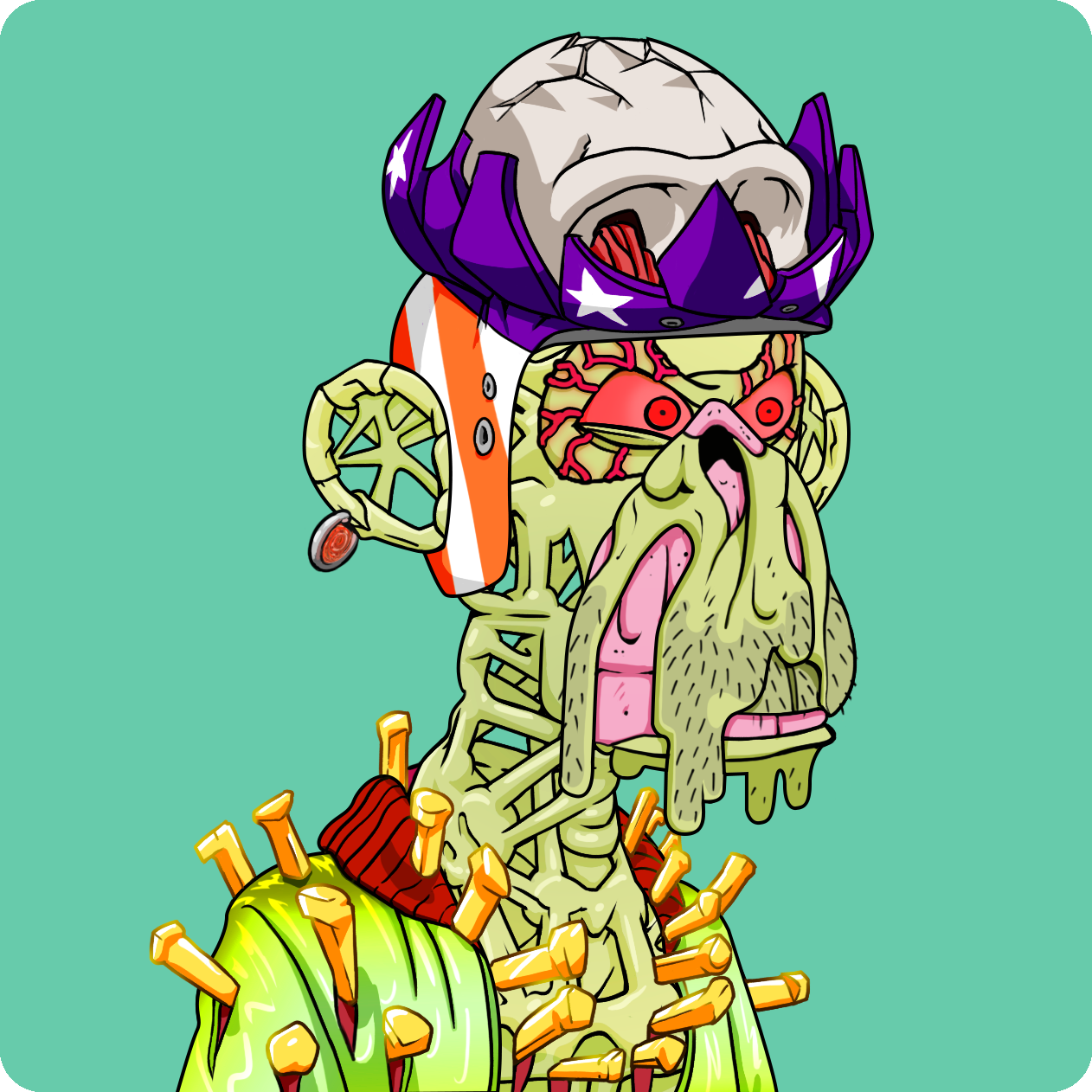 Yuga Labs - Mutant Ape Yacht Club - NFT # 20044