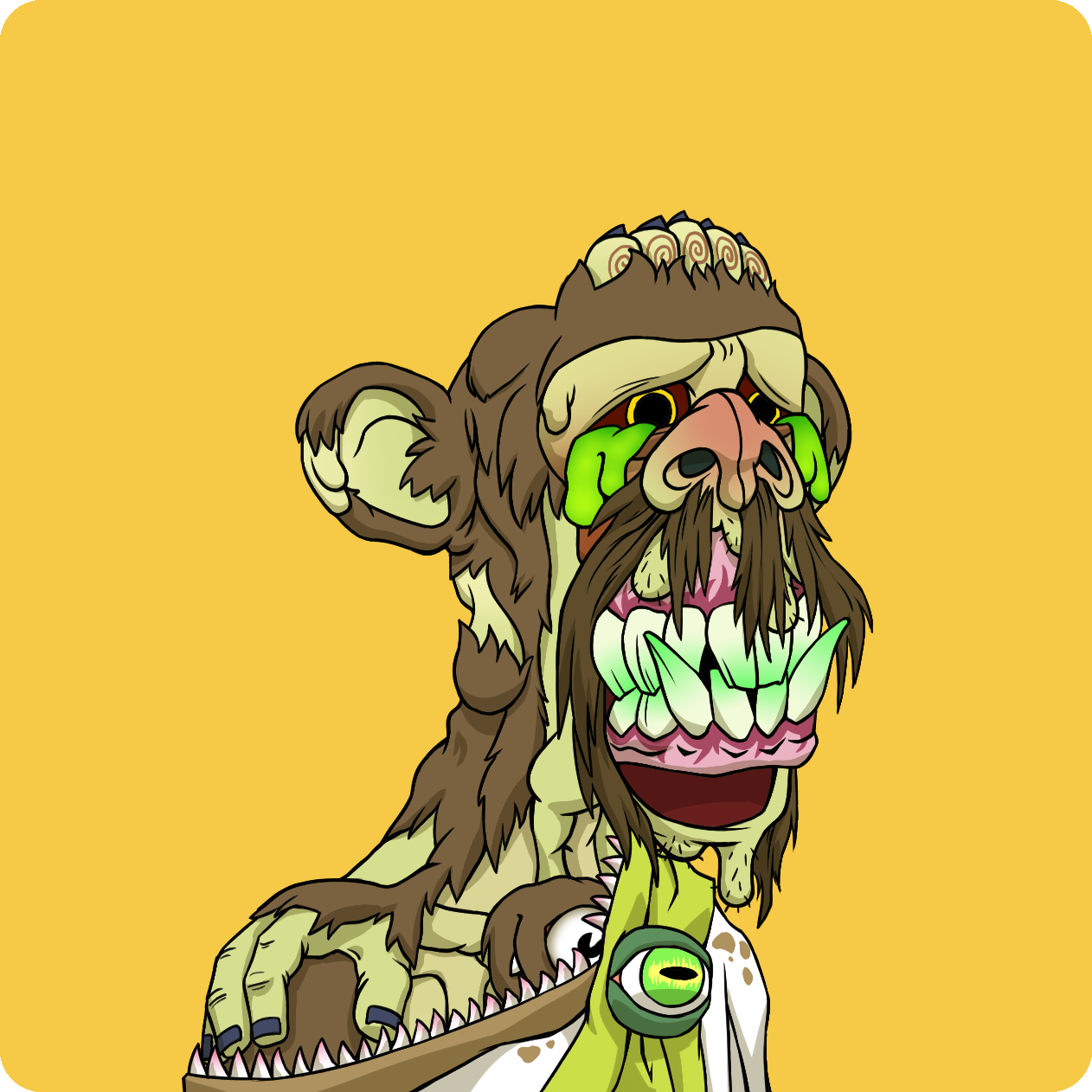 Yuga Labs - Mutant Ape Yacht Club - NFT # 25265