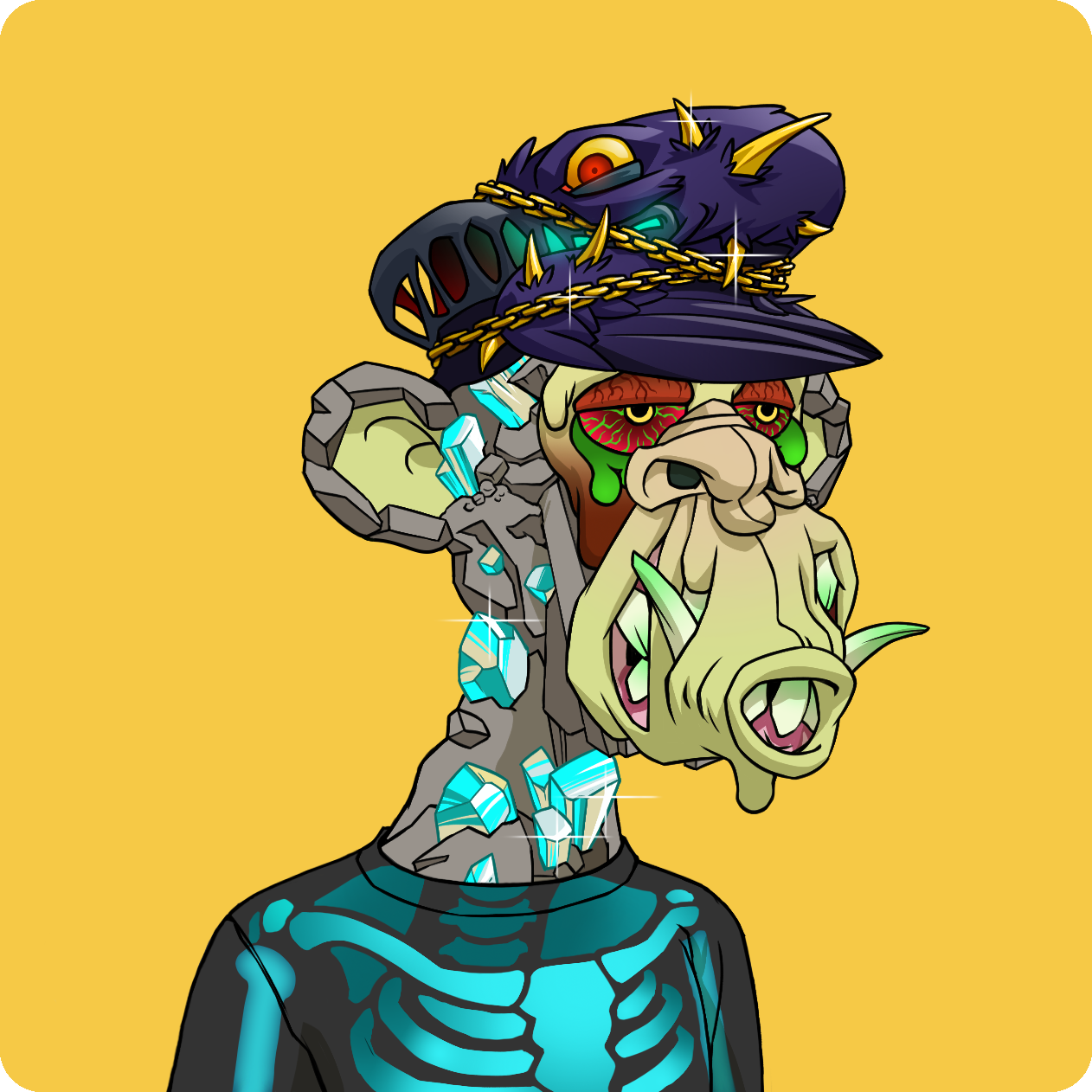 Yuga Labs - Mutant Ape Yacht Club - NFT # 6322