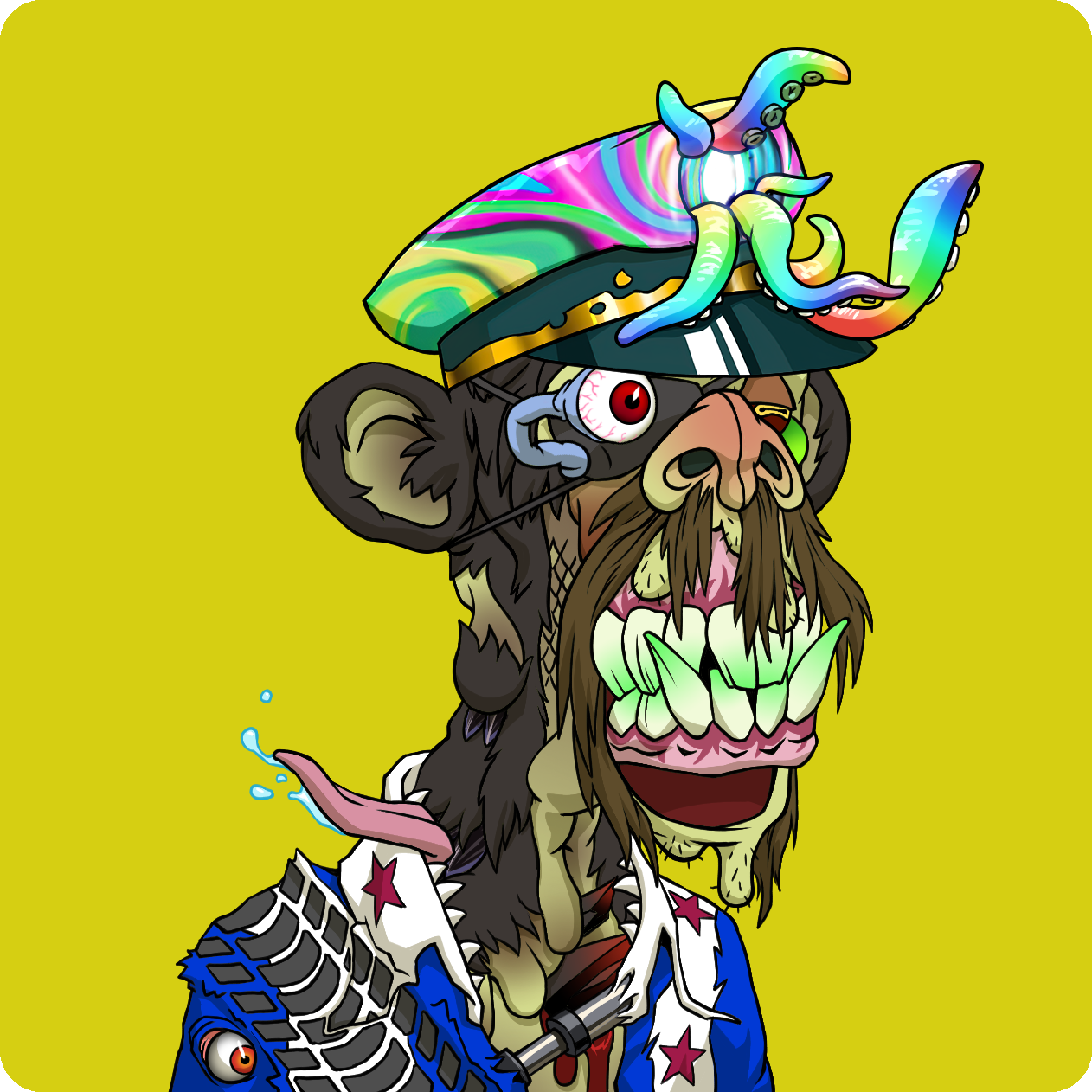 Yuga Labs - Mutant Ape Yacht Club - NFT # 13793