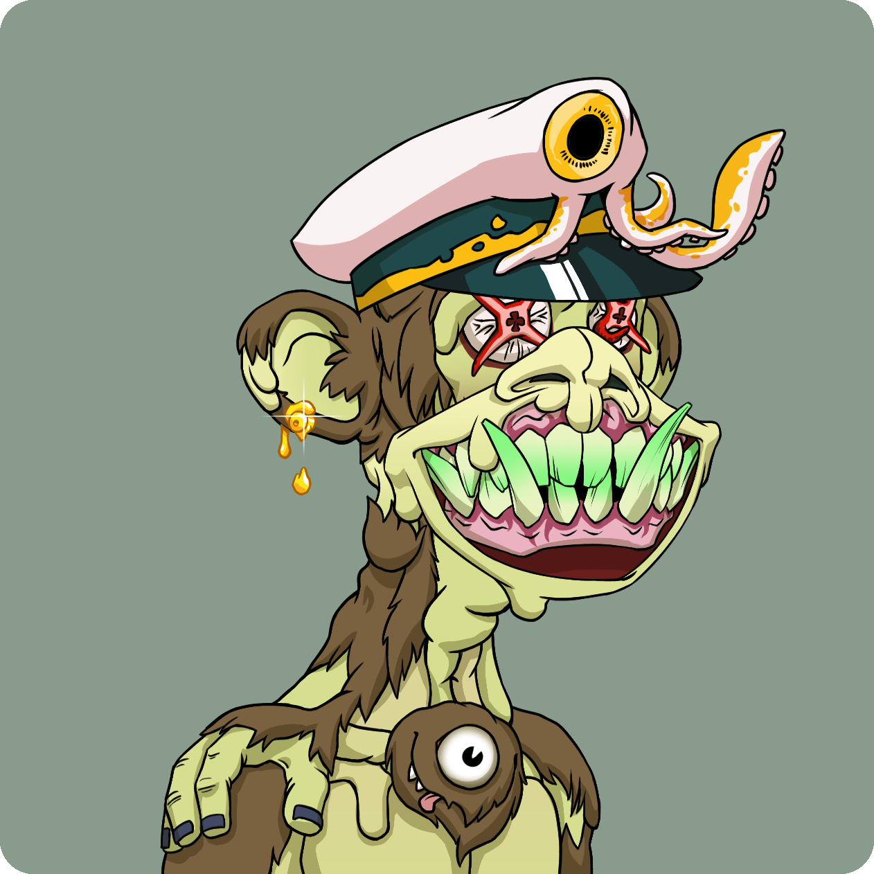 Yuga Labs - Mutant Ape Yacht Club - NFT # 23793