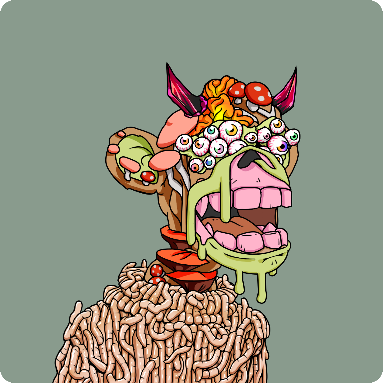 Yuga Labs - Mutant Ape Yacht Club - NFT # 26122