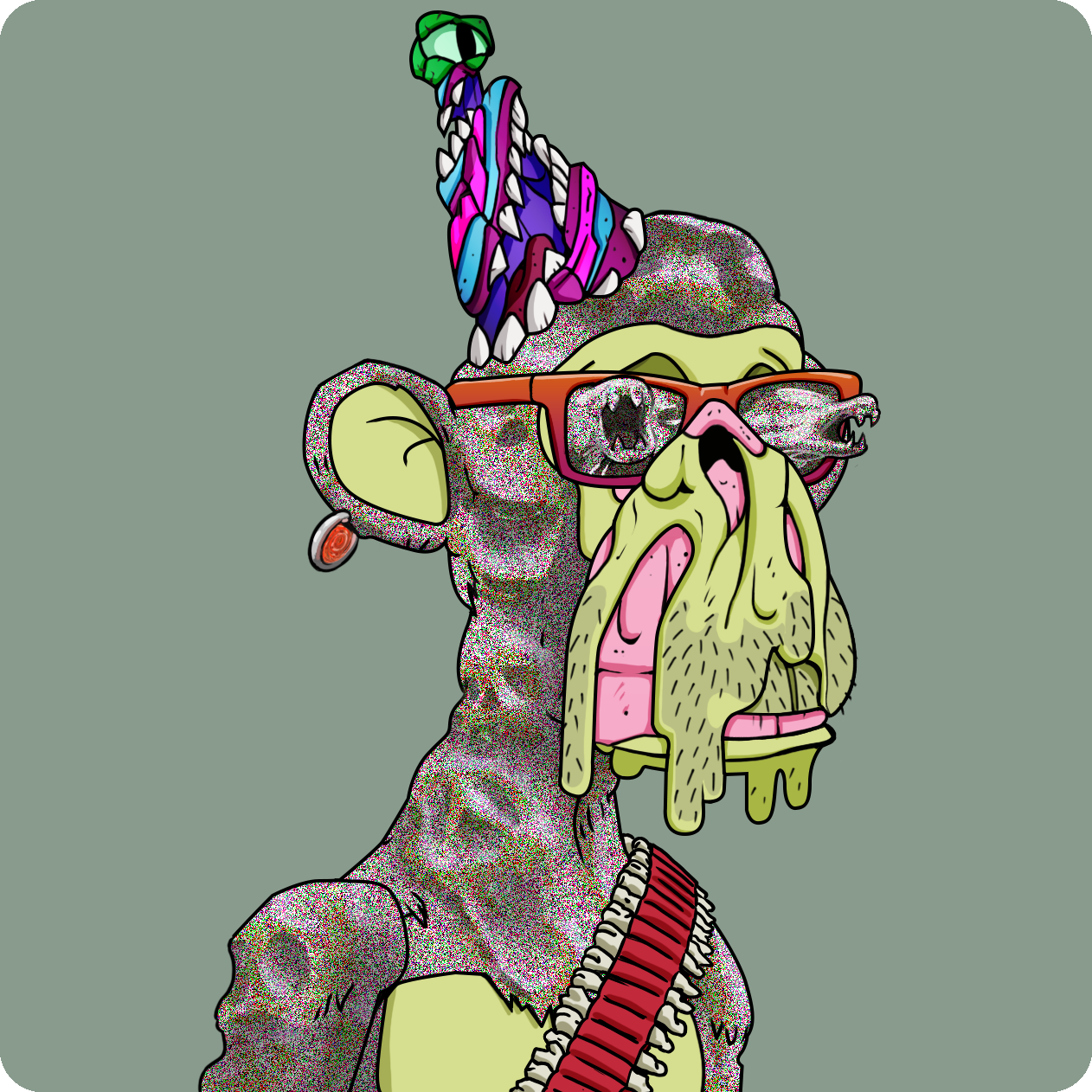 Yuga Labs - Mutant Ape Yacht Club - NFT # 2504