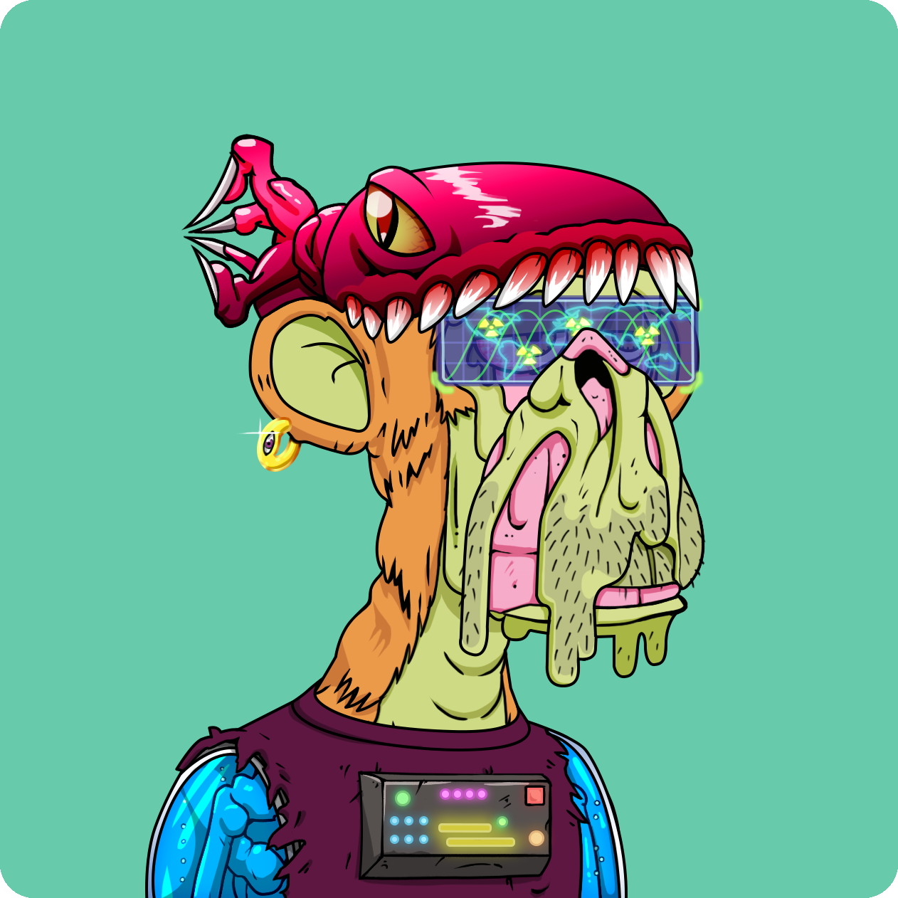 Yuga Labs - Mutant Ape Yacht Club - NFT # 14456