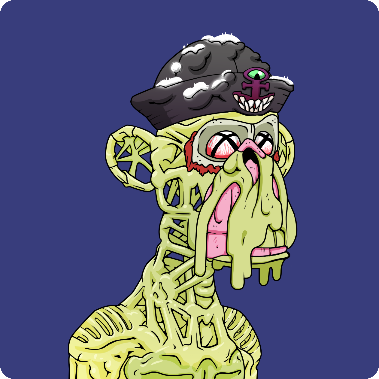 Yuga Labs - Mutant Ape Yacht Club - NFT # 8596