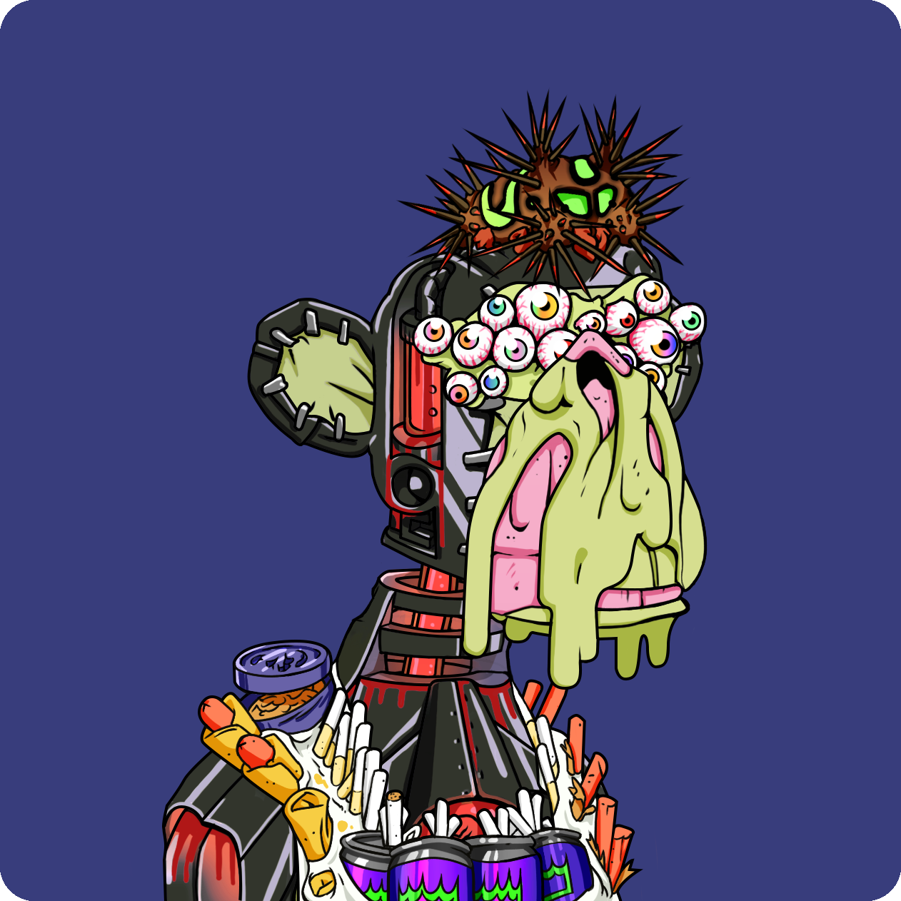 Yuga Labs - Mutant Ape Yacht Club - NFT # 10274