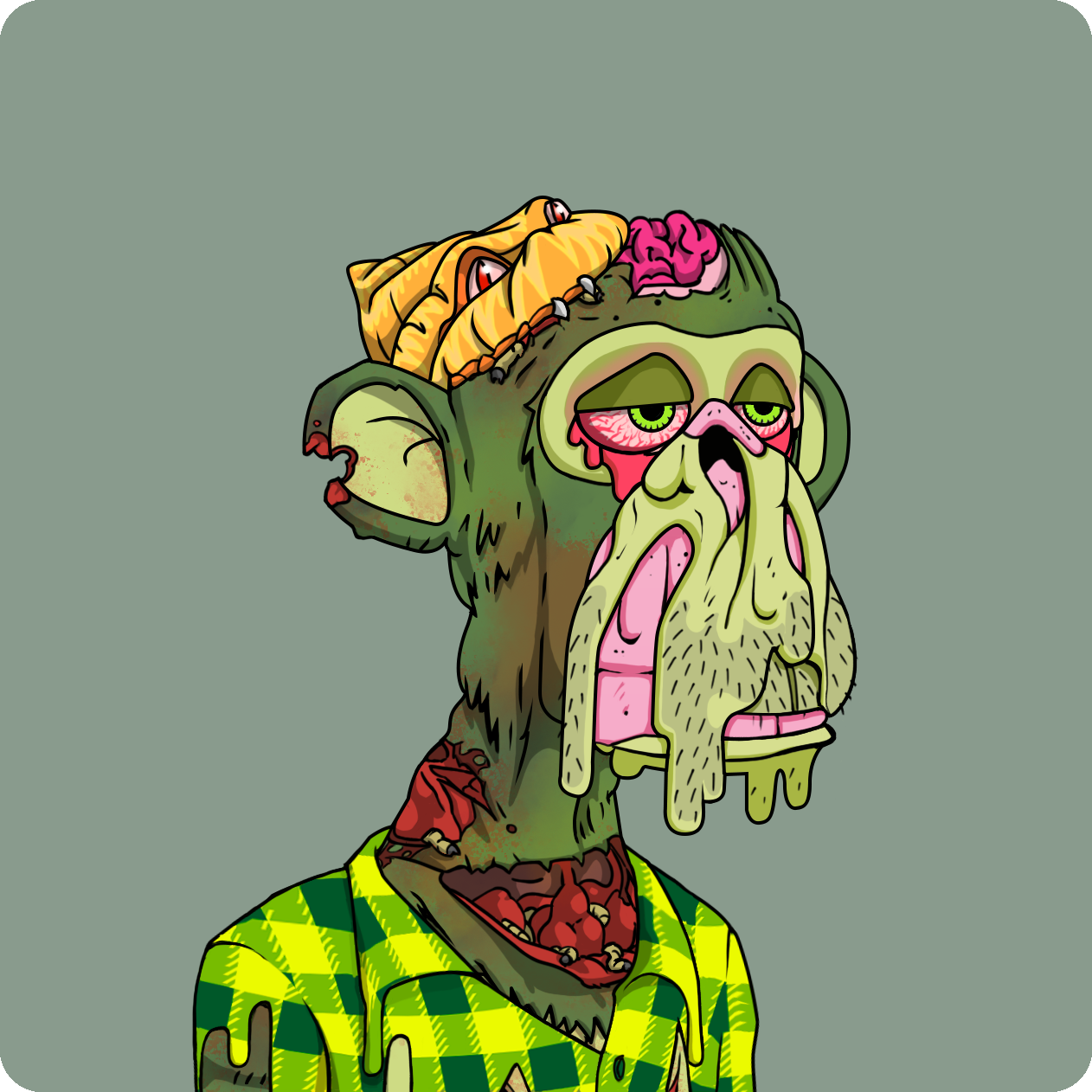 Yuga Labs - Mutant Ape Yacht Club - NFT # 6849