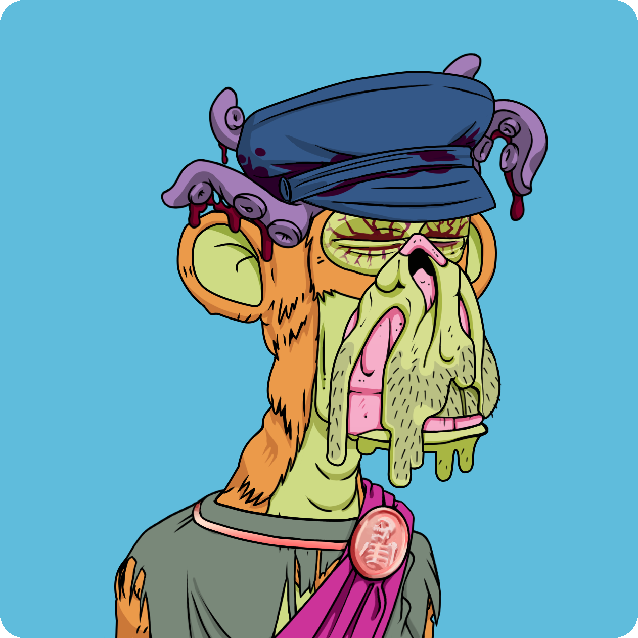 Yuga Labs - Mutant Ape Yacht Club - NFT # 1352