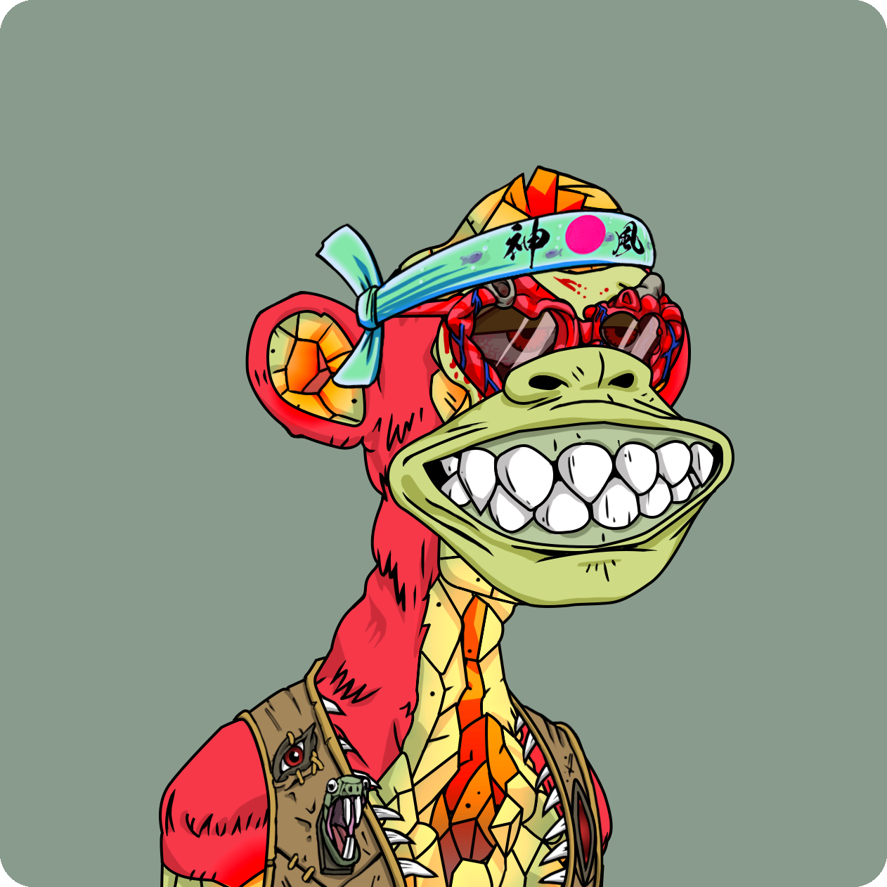 Yuga Labs - Mutant Ape Yacht Club - NFT # 23672