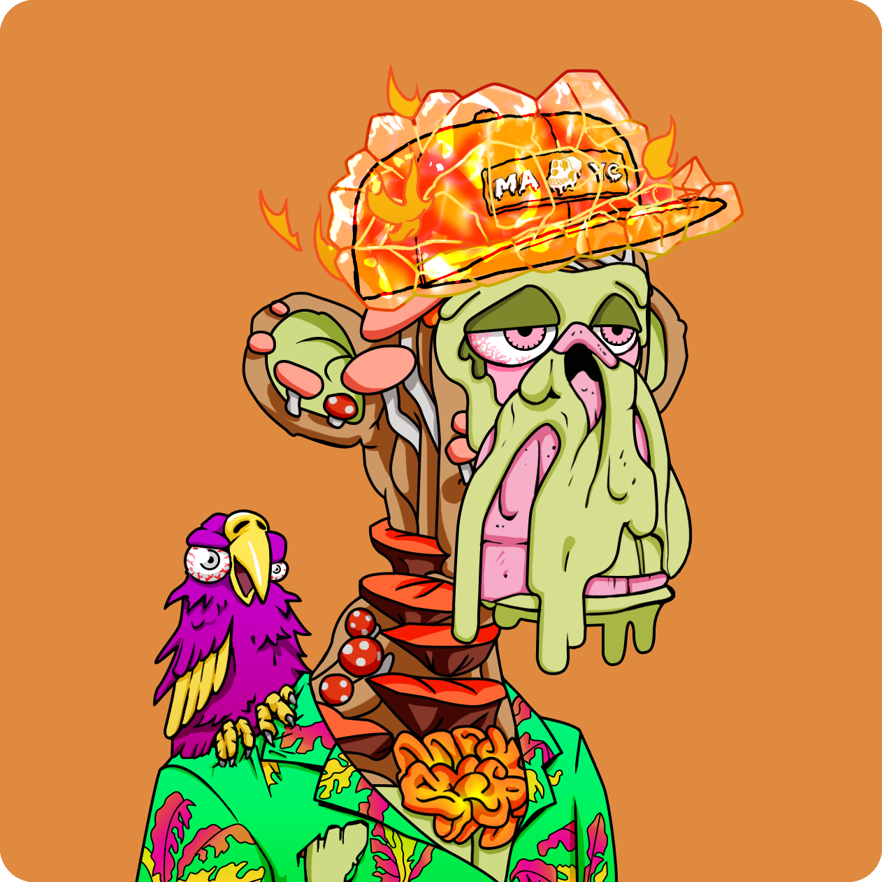 Yuga Labs - Mutant Ape Yacht Club - NFT # 19642