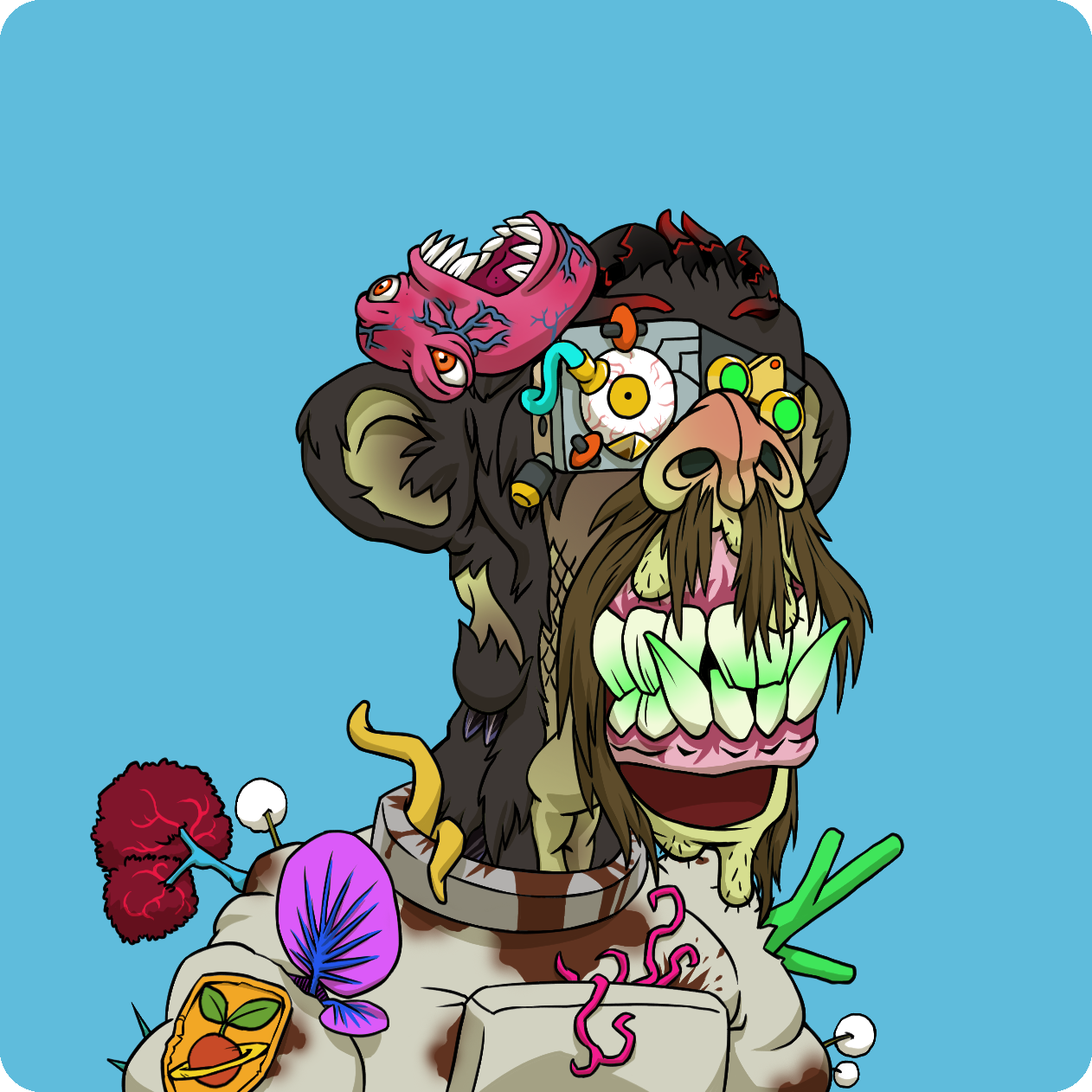 Yuga Labs - Mutant Ape Yacht Club - NFT # 22895