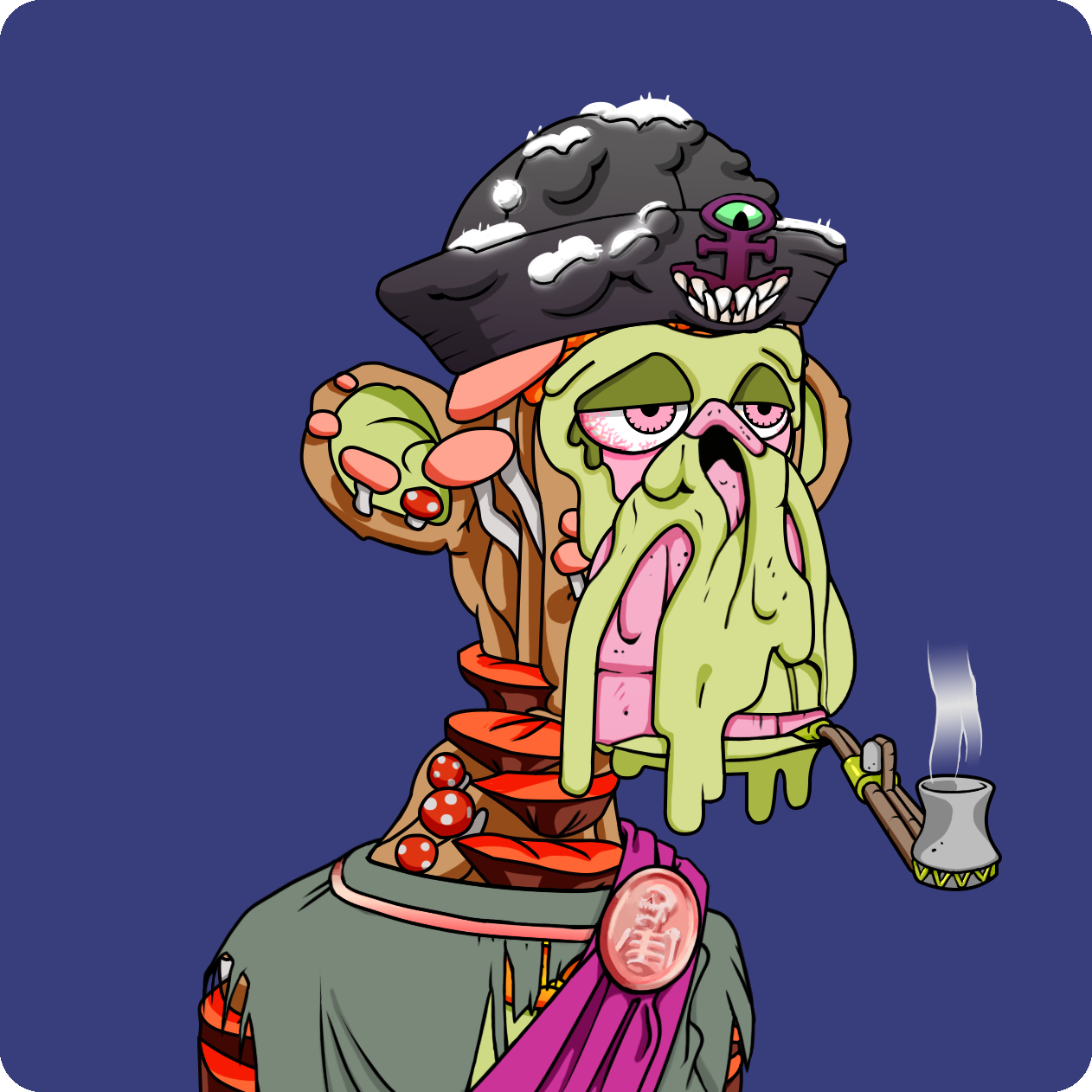 Yuga Labs - Mutant Ape Yacht Club - NFT # 3192