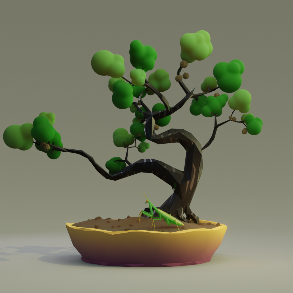 ZENFT Garden Society - Bonsai - Bonsai #284 - NFT # 284