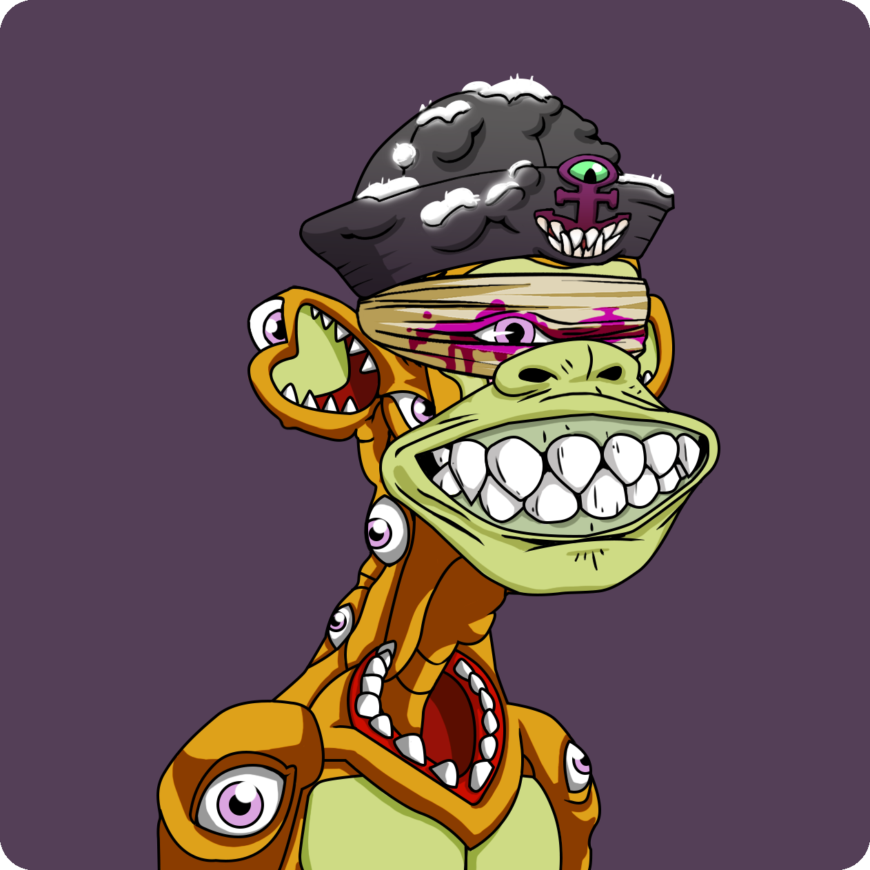 Yuga Labs - Mutant Ape Yacht Club - NFT # 11672