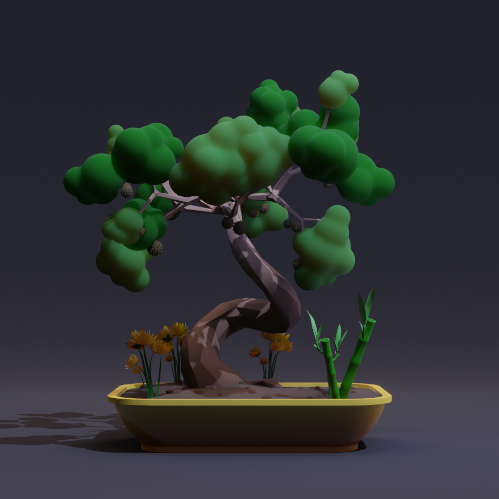 ZENFT Garden Society - Bonsai - Bonsai #8357 - NFT # 8357