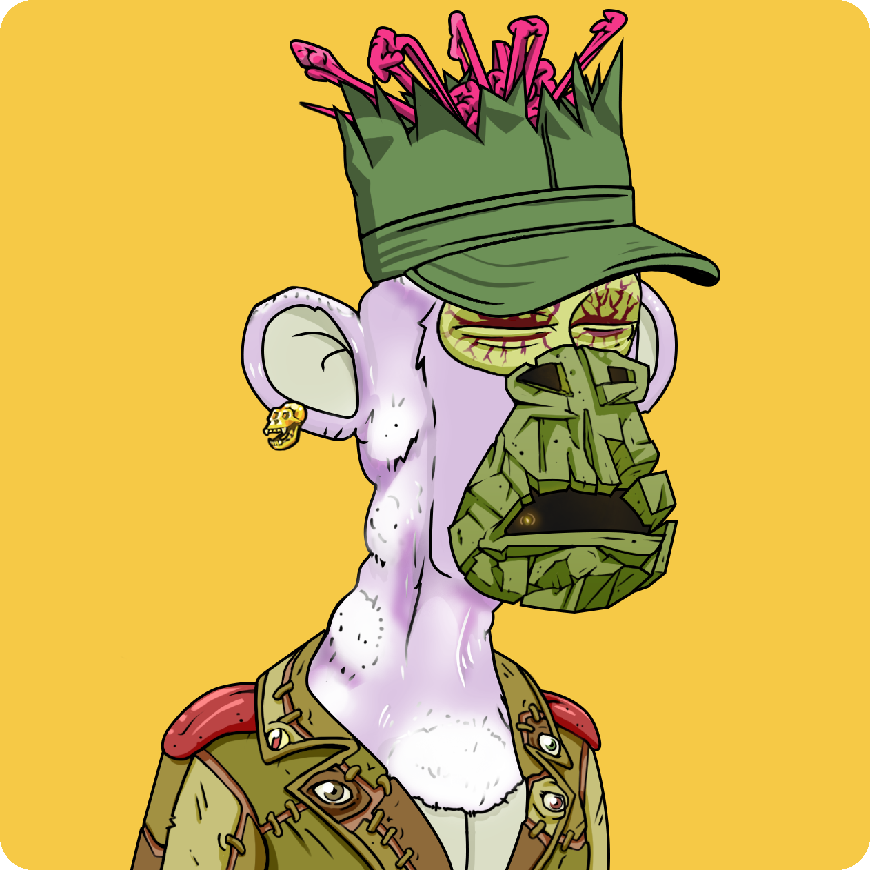 Yuga Labs - Mutant Ape Yacht Club - NFT # 6015