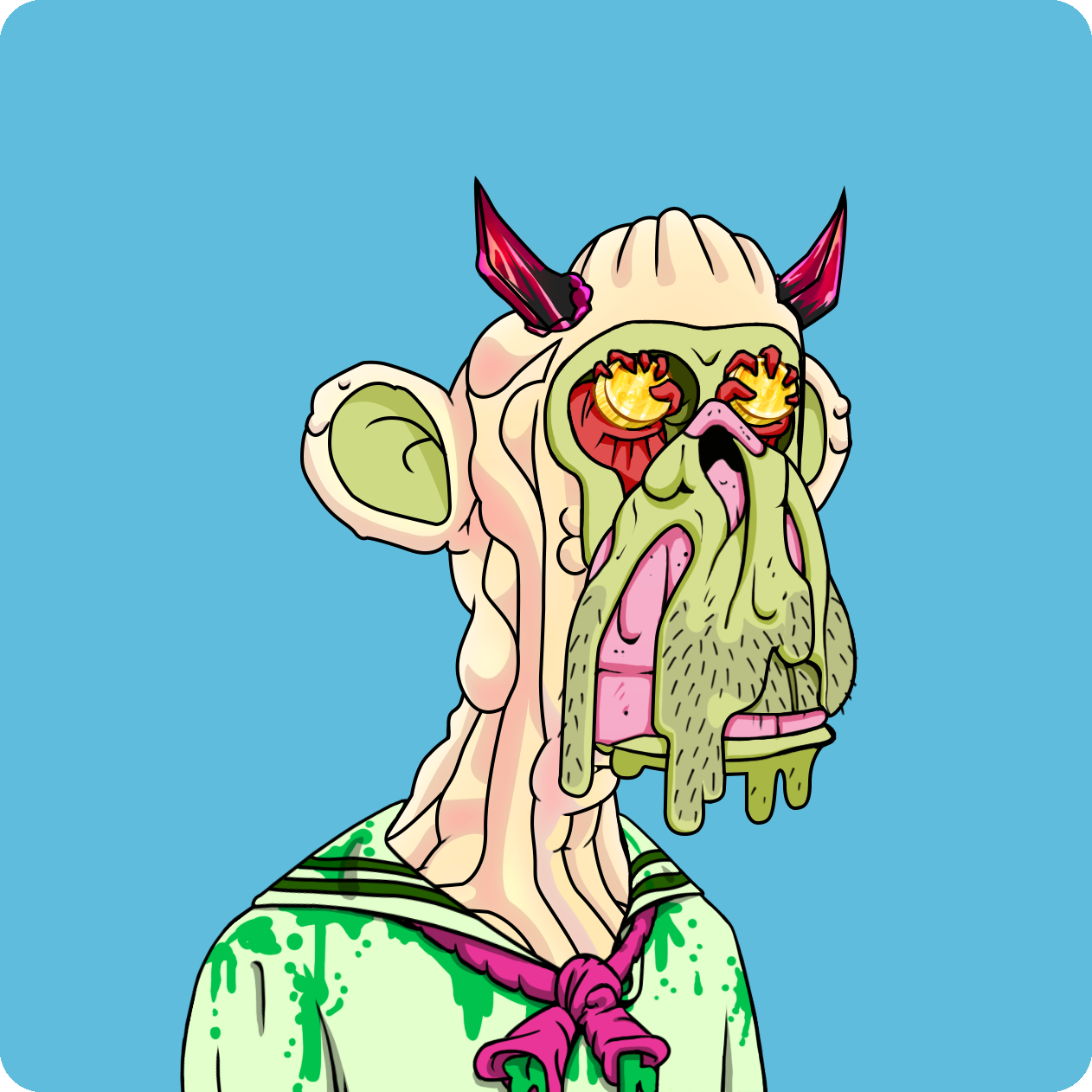 Yuga Labs - Mutant Ape Yacht Club - NFT # 13734