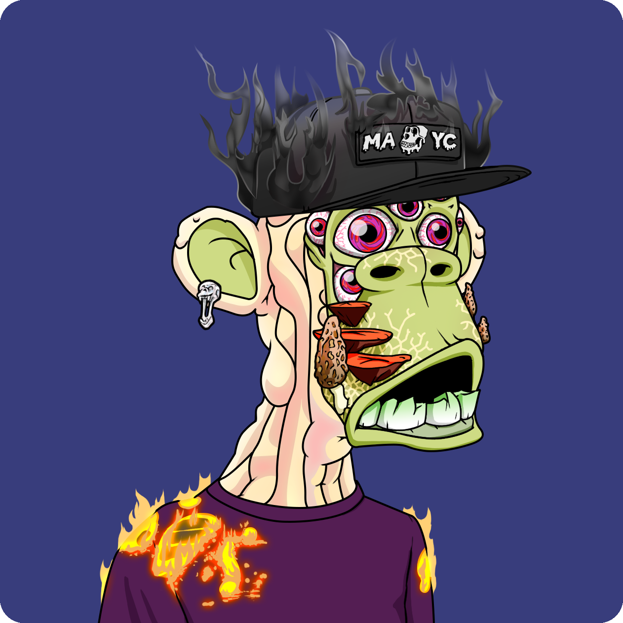 Yuga Labs - Mutant Ape Yacht Club - NFT # 8605