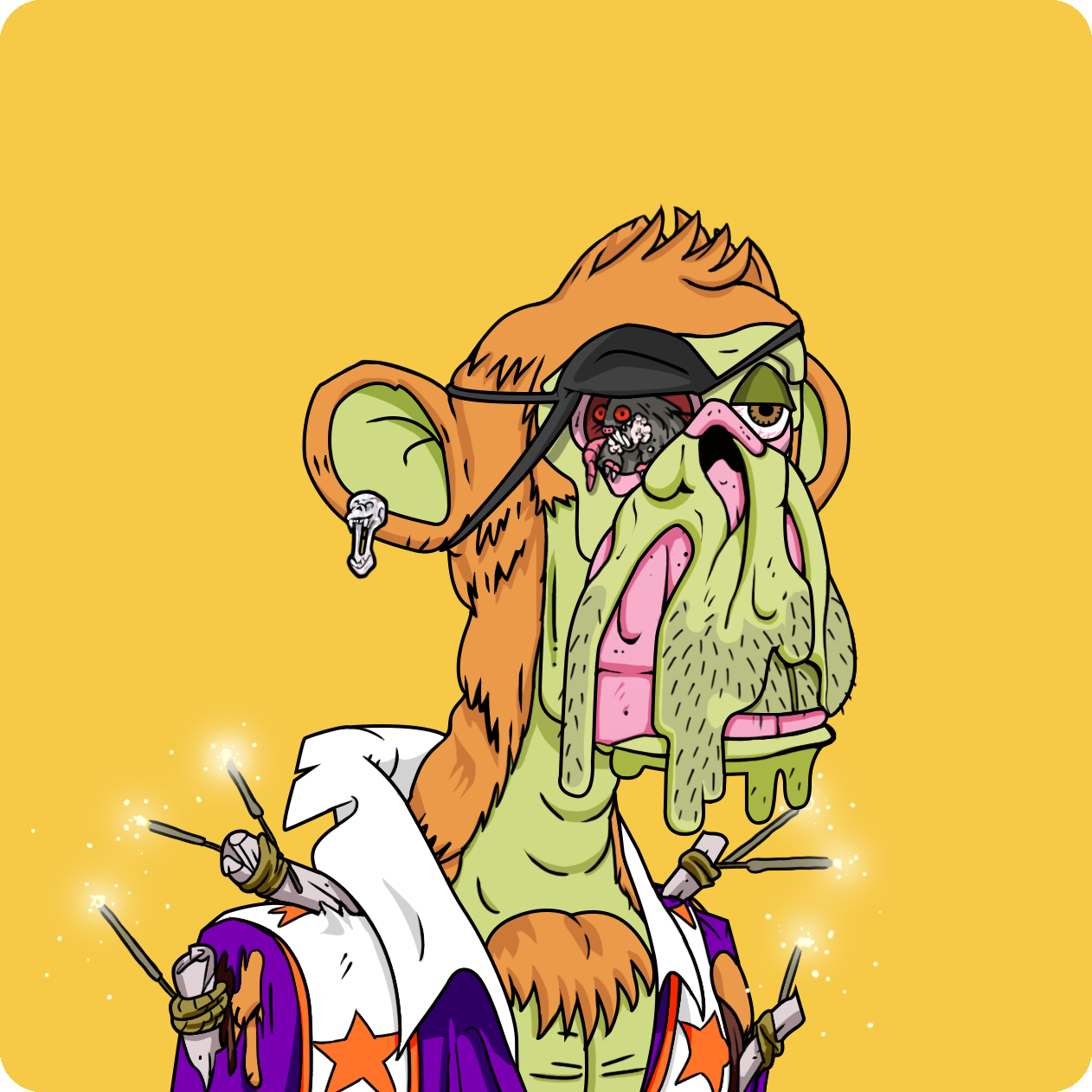 Yuga Labs - Mutant Ape Yacht Club - NFT # 23470