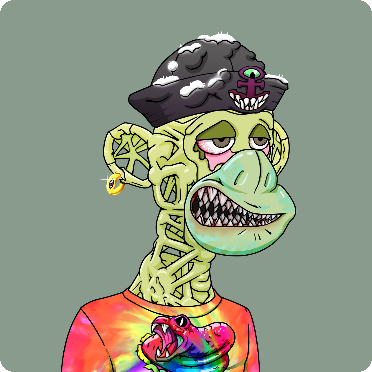 Yuga Labs - Mutant Ape Yacht Club - NFT # 3798