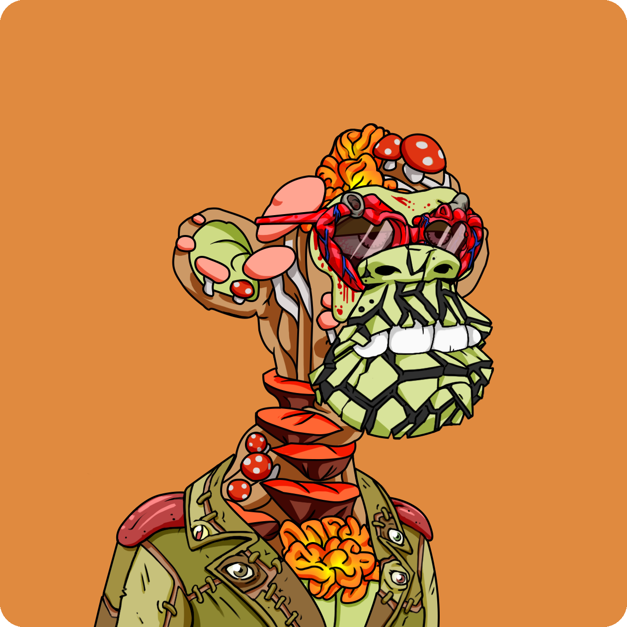 Yuga Labs - Mutant Ape Yacht Club - NFT # 348