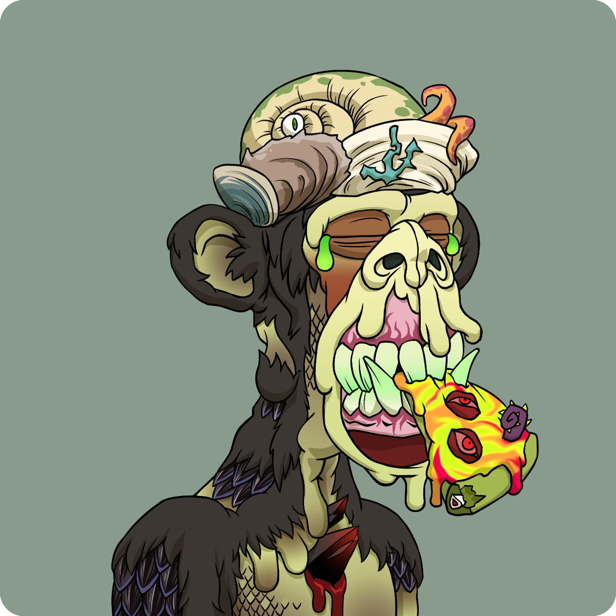 Yuga Labs - Mutant Ape Yacht Club - NFT # 18479