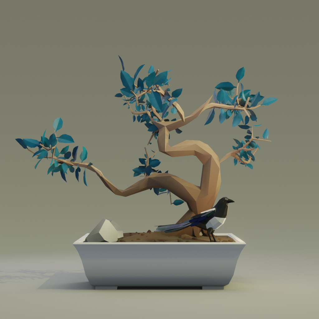 ZENFT Garden Society - Bonsai - Bonsai #8668 - NFT # 8668