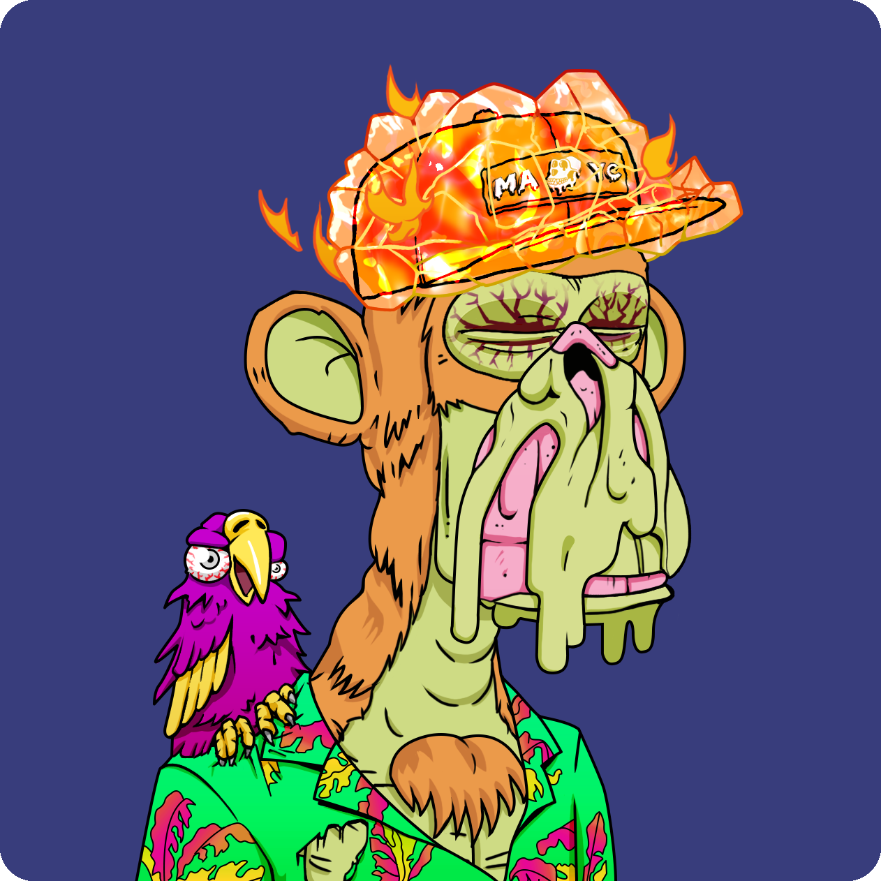 Yuga Labs - Mutant Ape Yacht Club - NFT # 991