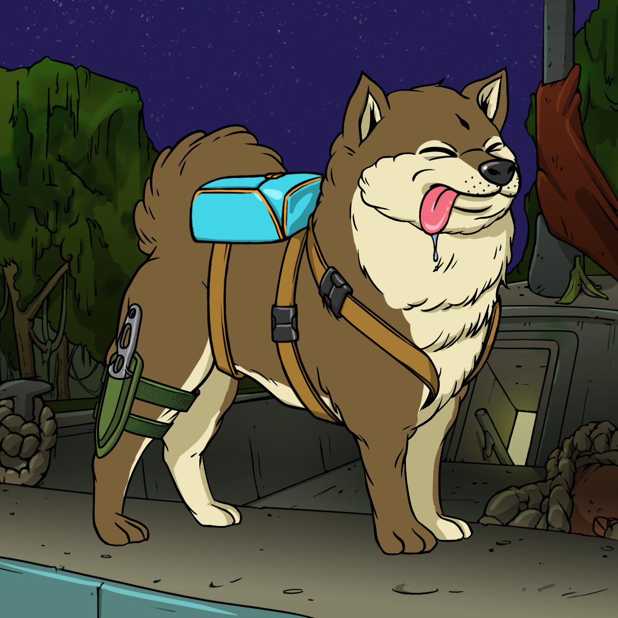 Yuga Labs - Bored Ape Kennel Club - NFT # 9573