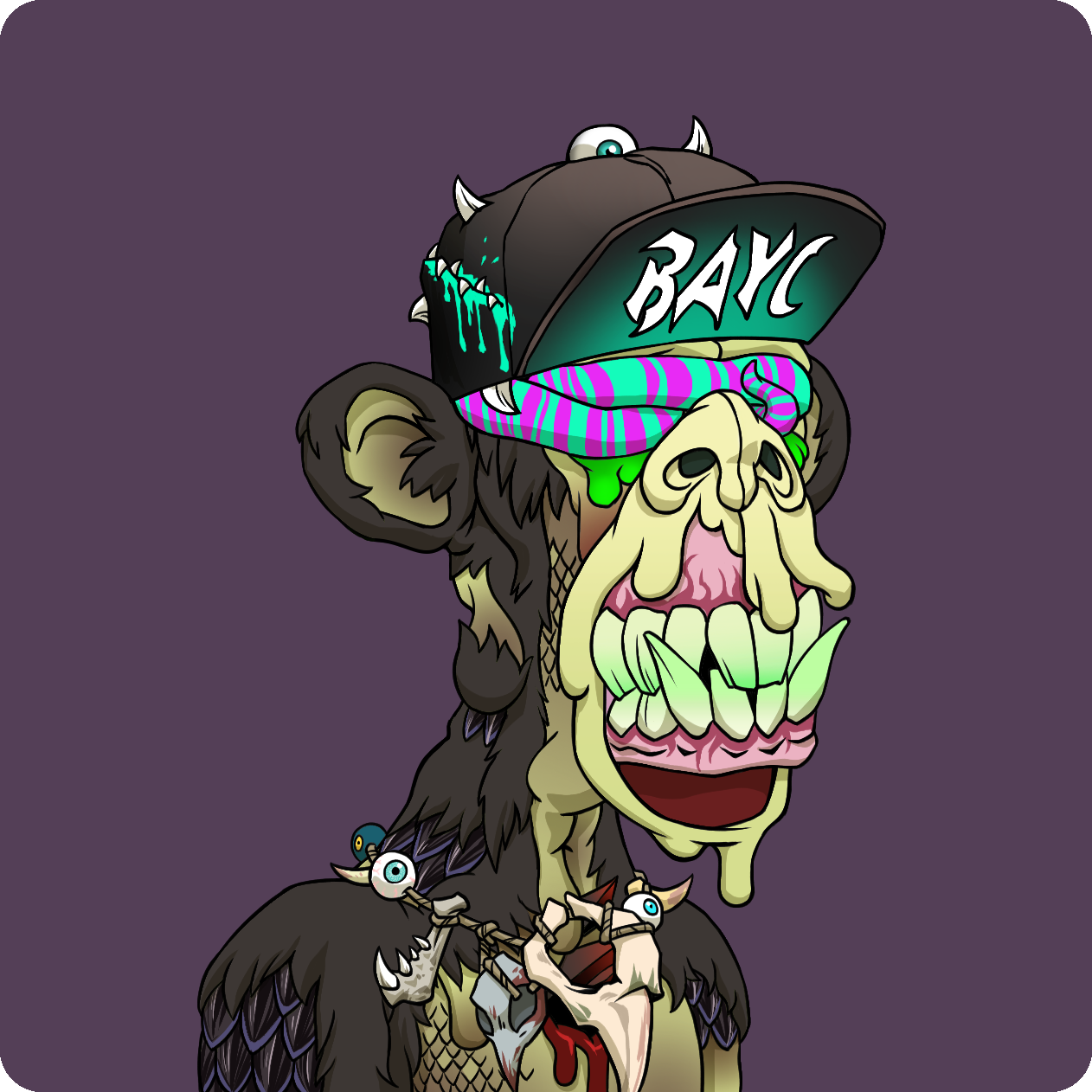 Yuga Labs - Mutant Ape Yacht Club - NFT # 20807